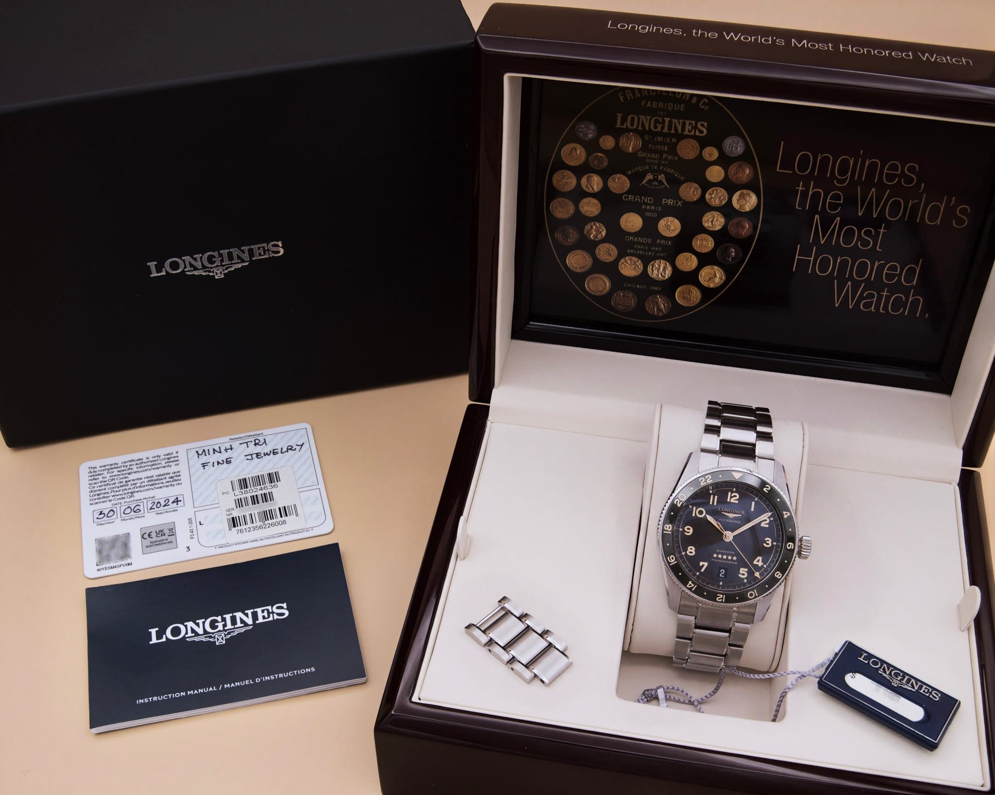 Longines Spirit Zulu Time (Ref. L3.802.4.63.6) — photo 7