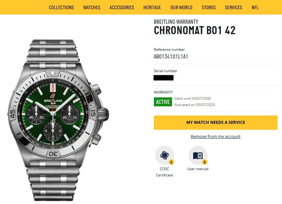 Breitling Chronomat B01 42 (Ref. AB0134101L1A1) — photo 2